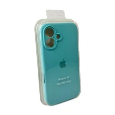 Чехол для смартфона Silicone Full Case AA Camera Protect for Apple iPhone 16 17,Sea Blue (FullAAi16-17)