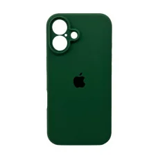 Чехол для смартфона Silicone Full Case AA Camera Protect for Apple iPhone 16 31,Dark Green (FullAAi16-31)