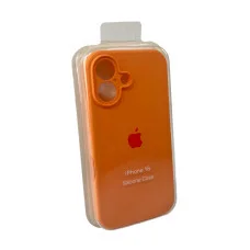 Чехол для смартфона Silicone Full Case AA Camera Protect for Apple iPhone 16 34,Papaya (FullAAi16-34)