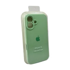 Чехол для смартфона Silicone Full Case AA Camera Protect for Apple iPhone 16 51,Avokado Green (FullAAi16-51)
