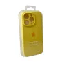 Чехол для смартфона Silicone Full Case AA Camera Protect for Apple iPhone 16 Pro 4,Yellow (FullAAi16P-4)