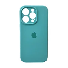 Чохол для смартфона Silicone Full Case AA Camera Protect for Apple iPhone 16 Pro 17,Sea Blue (FullAAi16P-17)