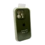 Чехол для смартфона Silicone Full Case AA Camera Protect for Apple iPhone 16 Pro 29,Army Green (FullAAi16P-29)