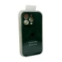 Чохол для смартфона Silicone Full Case AA Camera Protect for Apple iPhone 16 Pro 31,Dark Green (FullAAi16P-31)
