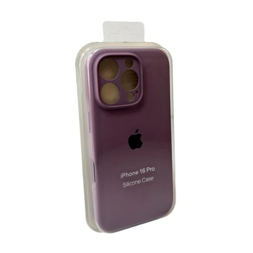 Чехол для смартфона Silicone Full Case AA Camera Protect for Apple iPhone 16 Pro 36,Blackcurrant (FullAAi16P-36)
