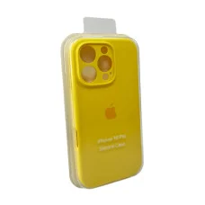 Чохол для смартфона Silicone Full Case AA Camera Protect for Apple iPhone 16 Pro Max 33,Canary Yellow (FullAAi16PM-33)