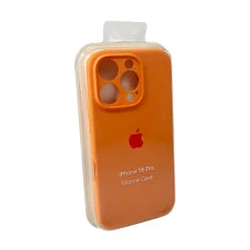 Чохол для смартфона Silicone Full Case AA Camera Protect for Apple iPhone 16 Pro Max 34,Papaya (FullAAi16PM-34)