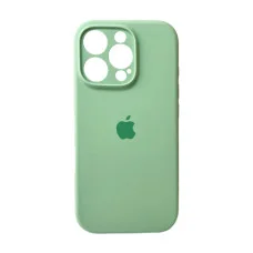 Чехол для смартфона Silicone Full Case AA Camera Protect for Apple iPhone 16 Pro Max 51,Avokado Green (FullAAi16PM-51)