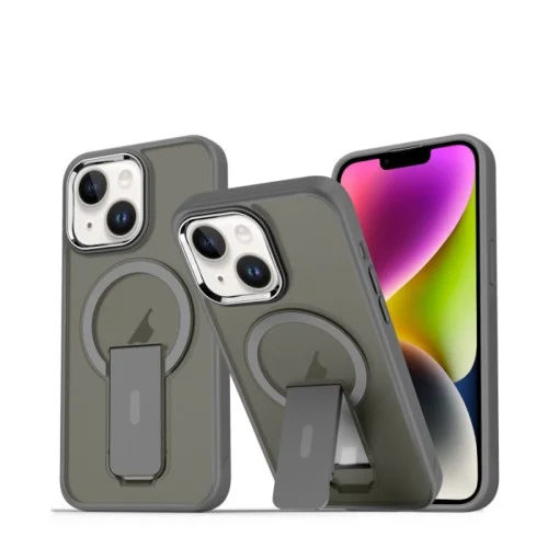 Чехол для смартфона Cosmic Magnetic Stand for Apple iPhone 14 Grey (MagStand14)