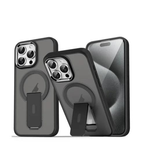 Чехол для смартфона Cosmic Magnetic Stand for Apple iPhone 15 Pro Black (MagStand15PBlack)