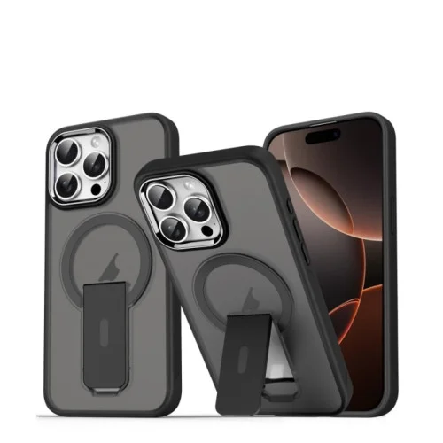 Чехол для смартфона Cosmic Magnetic Stand for Apple iPhone 16 Pro Black (MagStan..