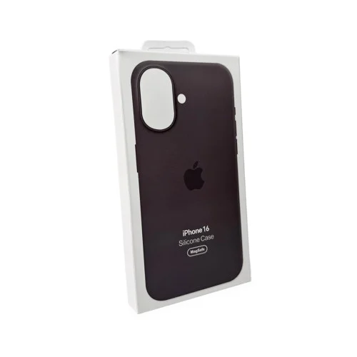 Чохол для смартфона Silicone Full Case AAA MagSafe IC for iPhone 16 Cocoa (Orig16Cocoa)