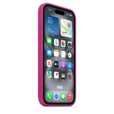 Чохол для смартфона Silicone Full Case AAA MagSafe IC for iPhone 16 Pro Moon Red (Orig16PRed)