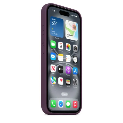 Чохол для смартфона Silicone Full Case AAA MagSafe IC for iPhone 16 Pro Max Purp..