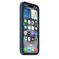 Чохол для смартфона Silicone Full Case AAA MagSafe IC for iPhone 16 Pro Max Dark Blue (Orig16PMBlue)
