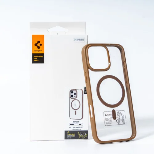 Чохол для смартфона Spigen AAA Magnetic Color for Apple iPhone 16 Pro Max Brown ..