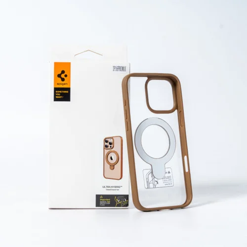 Чехол для смартфона Spigen AAA Magnetic Ring for Apple iPhone 16 Pro Max Brown (..