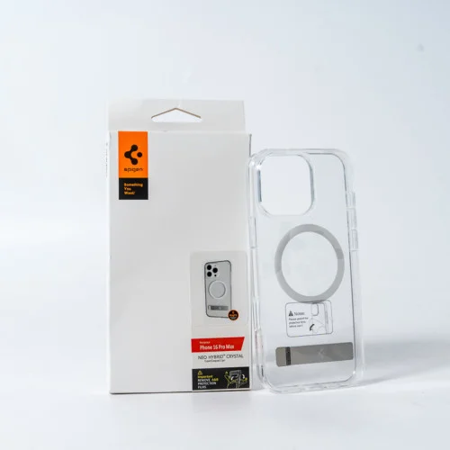 Чехол Spigen AAA Magnetic Clear Stand for Apple iPhone 13 Transparent (SPGCLST13..