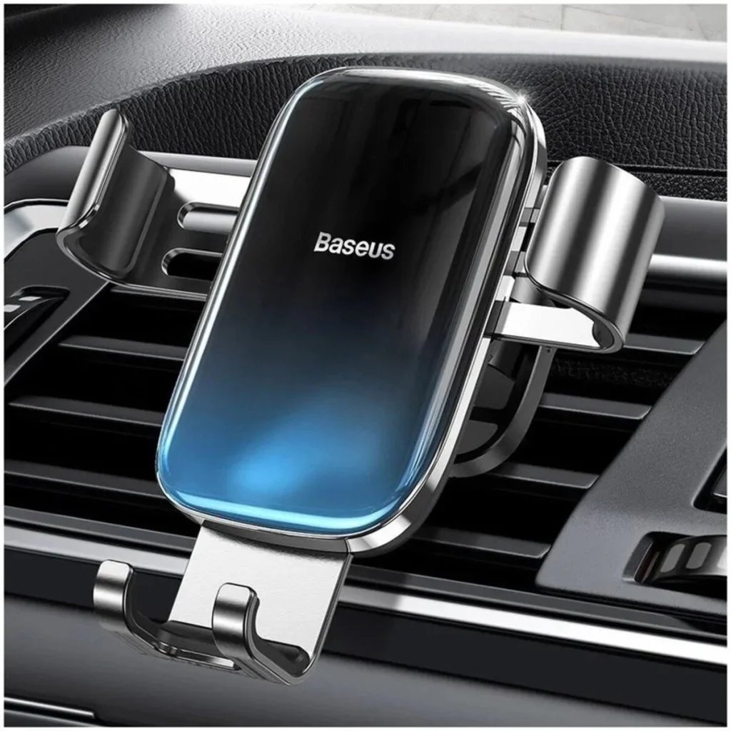 Автотримач для мобiльного Baseus Glaze Gravity Car Mount Black (SUYL-LG01)