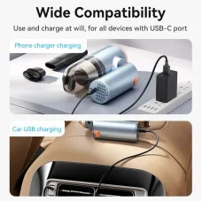 Ручний пилосос Vention Cordless Car Vacuum Cleaner Foldable Type Blue (KRAL0)