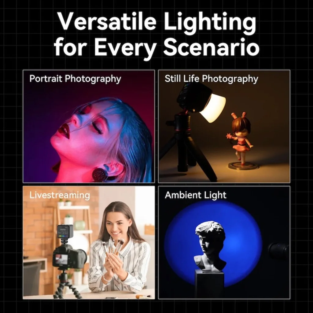 Відеосвітло Ulanzi Vijim L3 RGB COB Fill Light (UV-L052GBB1 L3 RGB) (UV-L052GBB1)