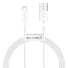 Кабель Baseus Superior Series USB to iP 2.4A 1m White (CALYS-A02)