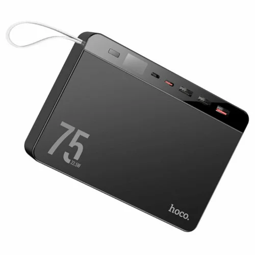 Зовнішній акумулятор HOCO J94 Overlord 22.5W fully compatible power bank(75000mA..