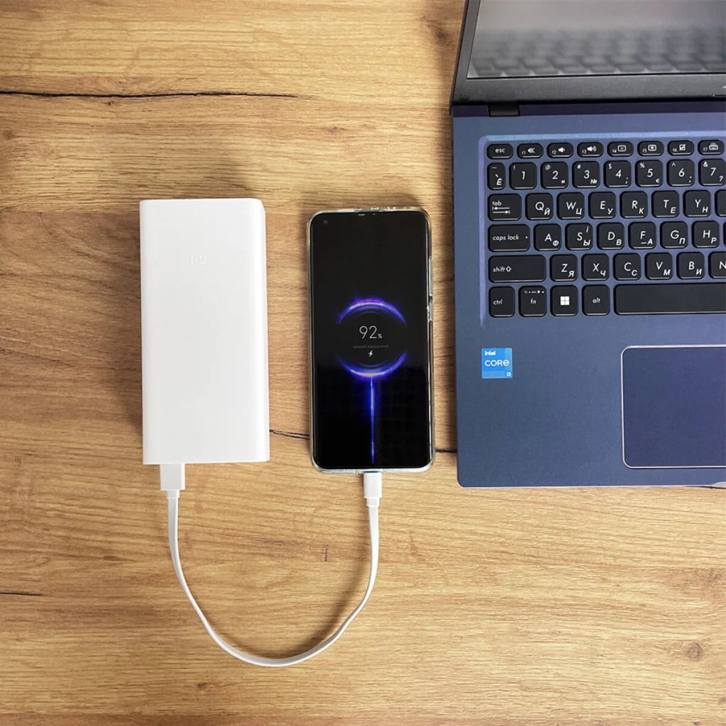 Внешний аккумулятор Xiaomi Mi Power Bank 3 30000mAh 24W Fast Charge PB3018ZM White (VXN4307CN)