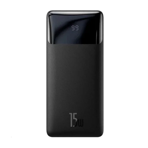 Зовнішній акумулятор Baseus Bipow Digital Display Power Bank 30000mAh 15W Black ..