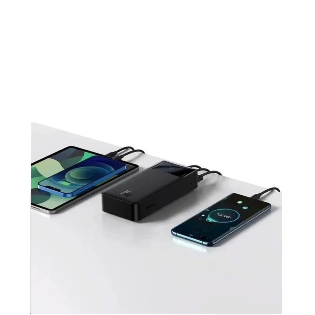 Зовнішній акумулятор Baseus Bipow Digital Display Power Bank 30000mAh 15W Black (PPBD050201)