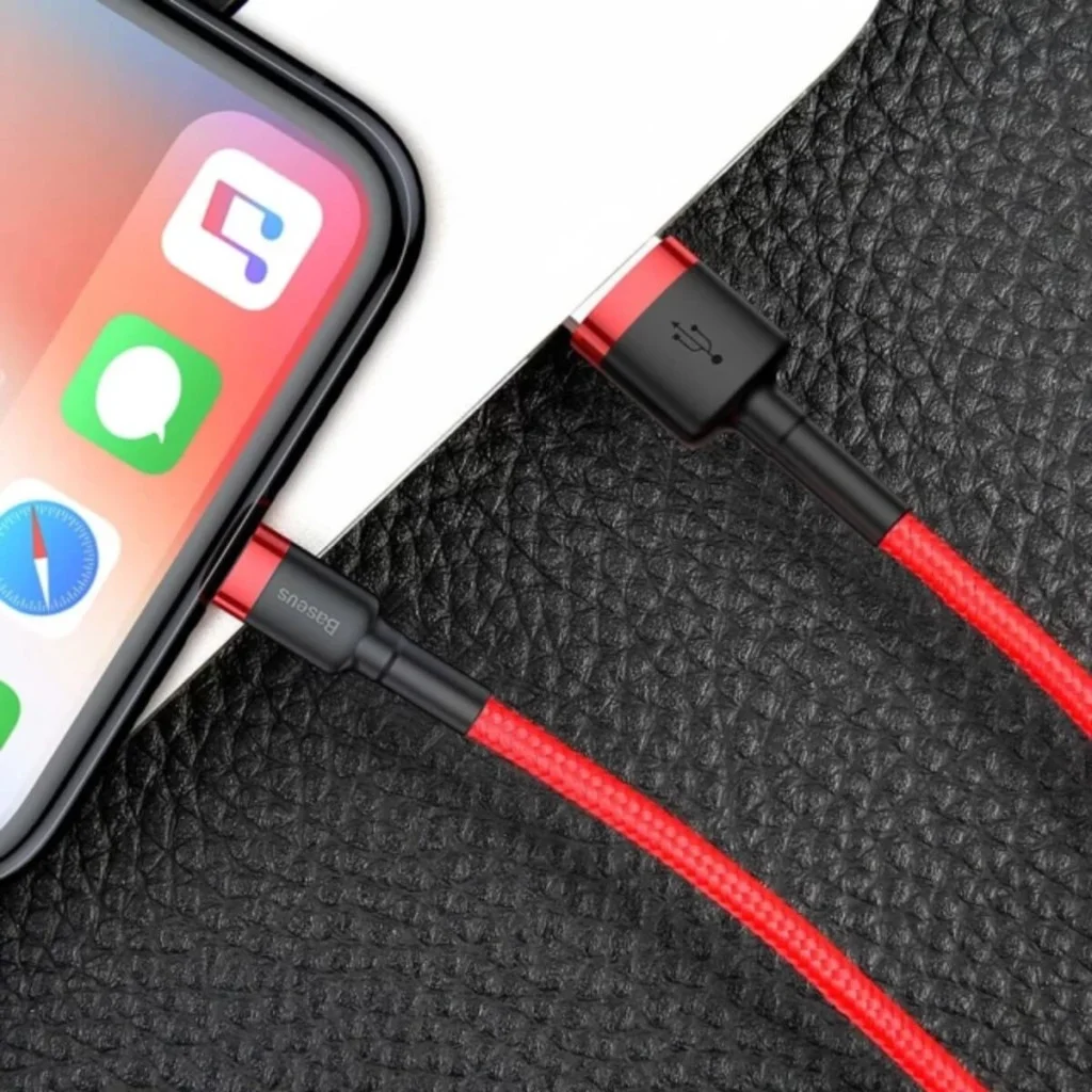 Кабель Baseus Cafule Cable USB For Lightning 1.5A 2m Red+Red (CALKLF-C09)