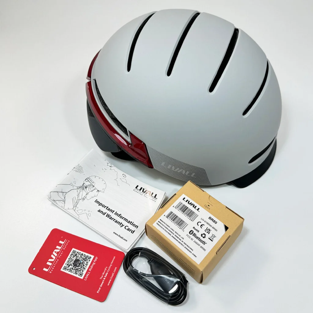 Захисний шолом Livall BH51M NEO (L) Sandstone Grey (57-61см) (LIV-T1V6MN-6310)