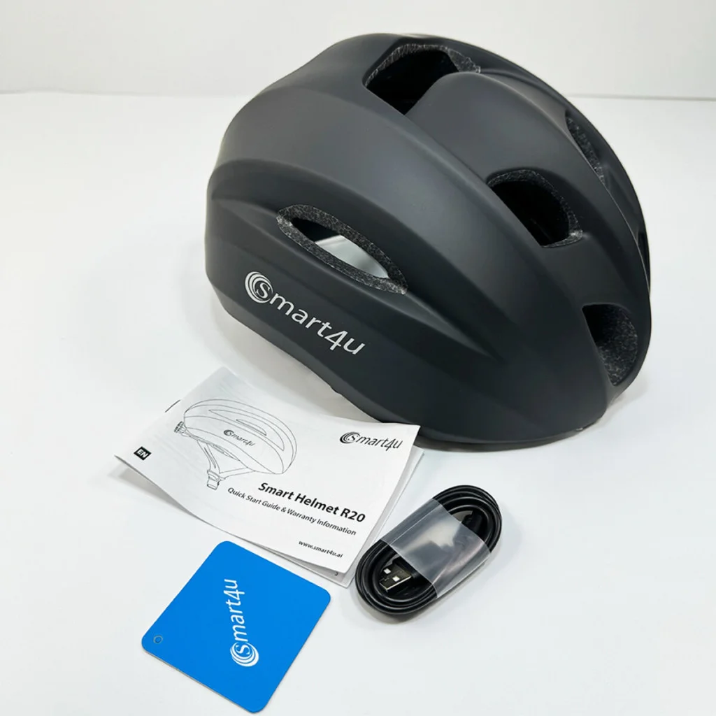 Захисний шолом Smart4u R20 (M) Black (54-58см) (ZHLIV-000R20-5240)