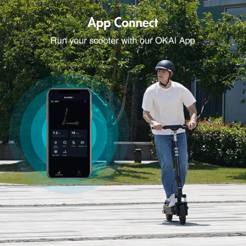 Електросамокат OKAI ES40-Blue 10