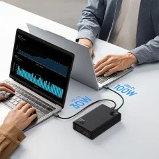 Power bank Baseus Adaman Metal Digital Display 24000mAh 140W Black