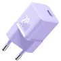 Зарядний пристрій Baseus GaN5 Fast Charger(mini) 1C 20W EU Purple Зарядний пристрій Baseus GaN5 Fast Charger(mini) 1C 20W EU Purple