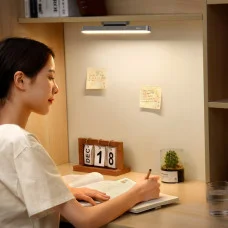 Настільна акумуляторна лампа Baseus Magnetic Stepless Dimming Charging Desk Lamp Сірий