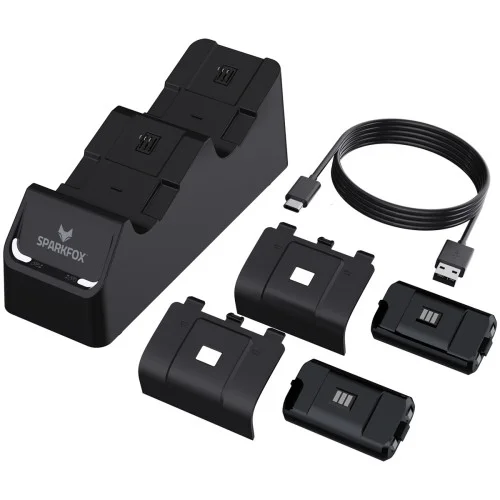 Зарядна станція і акумулятори для Xbox Series X/ S Sparkfox W20X504