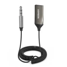 Bluetooth-ресивер Ugreen CM309 Bluetooth Car Receiver Aux with Mic Space Gray (UGR-70601)