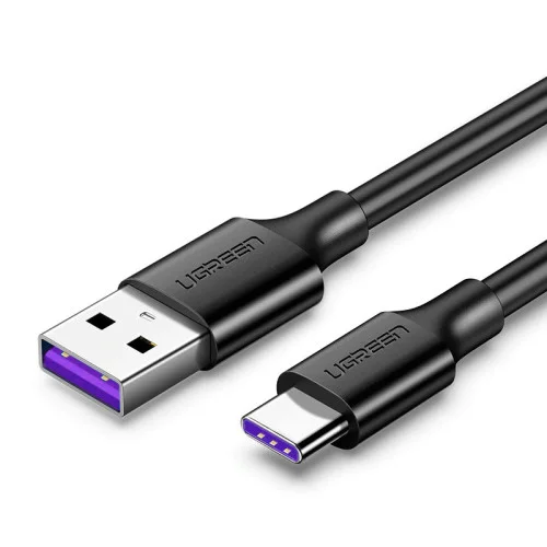 Кабель USB Type-C 5A 40W чорний 2 м. Ugreen 5A US253