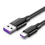 Кабель USB Type-C 5A 40W чорний 2 м. Ugreen 5A US253