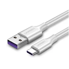 Кабель USB Type-C 5A 40W білий 2м. Ugreen 5A US253