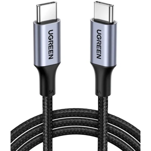Кабель Ugreen US316 USB Type-C to USB Type-C 100W Fast Charge Cable Aluminum Cas..