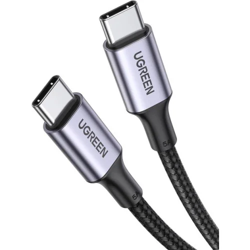 Кабель Ugreen US316 USB Type-C to USB Type-C 100W Fast Charge Cable Aluminum Cas..